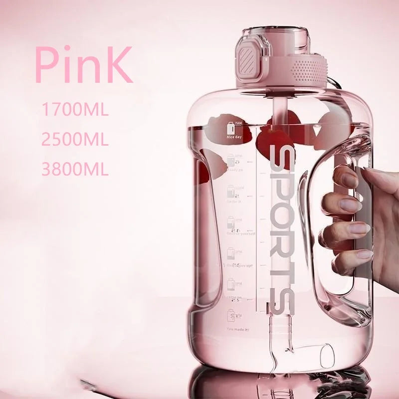 Water bottle for gym