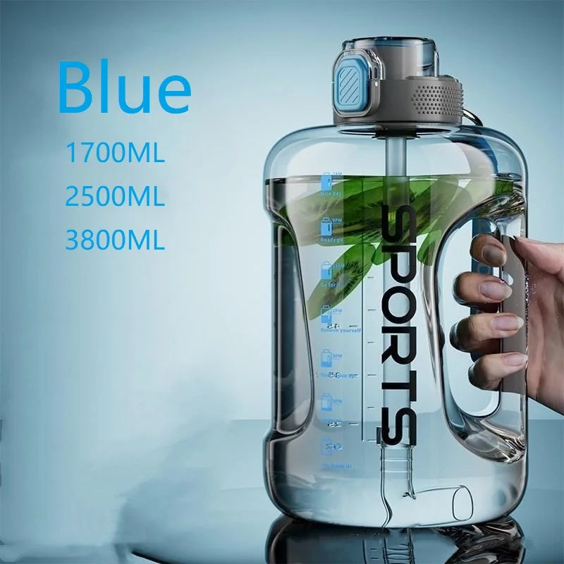 Workout water bottle